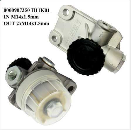 پمپ سوخت (بدن دریچه ضلع تقویت شده Hengst) OE 0000907350 برای کامیون MERCEDES-BENZ MK/NG/SK